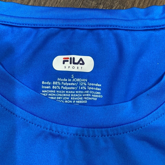 FILA SPORT Athletic Top Size S - Picture 2 of 5